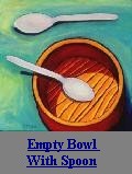 Empty Bowl With Spoon
